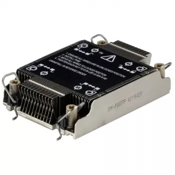 Supermicro SNK-P0077P procesoriaus aušinimo sistema – šilumos šalintuvas/radiatorius, juodas, nerūdijantis plienas