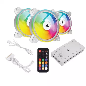 ARGB apšvietimo rinkinys White Shark Nebula-2 5V RGB (NEBULA-2-W)