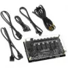 Lamptron Auto-Controller CT630 PWM ARGB – kompaktiškas ventiliatorių ir ARGB valdiklis, juodas