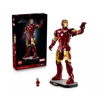 LEGO MARVEL 76344 Geležinis žmogus Mark 3 – kolekcinis leidinys