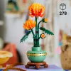 LEGO Icons Chrizantemos gėlės konstravimo rinkinys suaugusiems – dirbtinė gėlė iš kaladėlių, dovana namams ar biurui