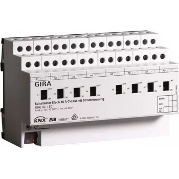 GIRA 8 krypčių perjungimo pavara REG KNX/EIB 16A C-Last 104600