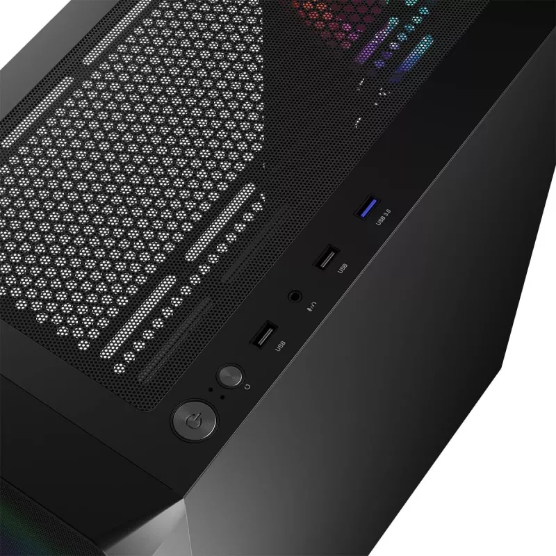 Korpusas Logic Concept Portos ARGB ATX juodas