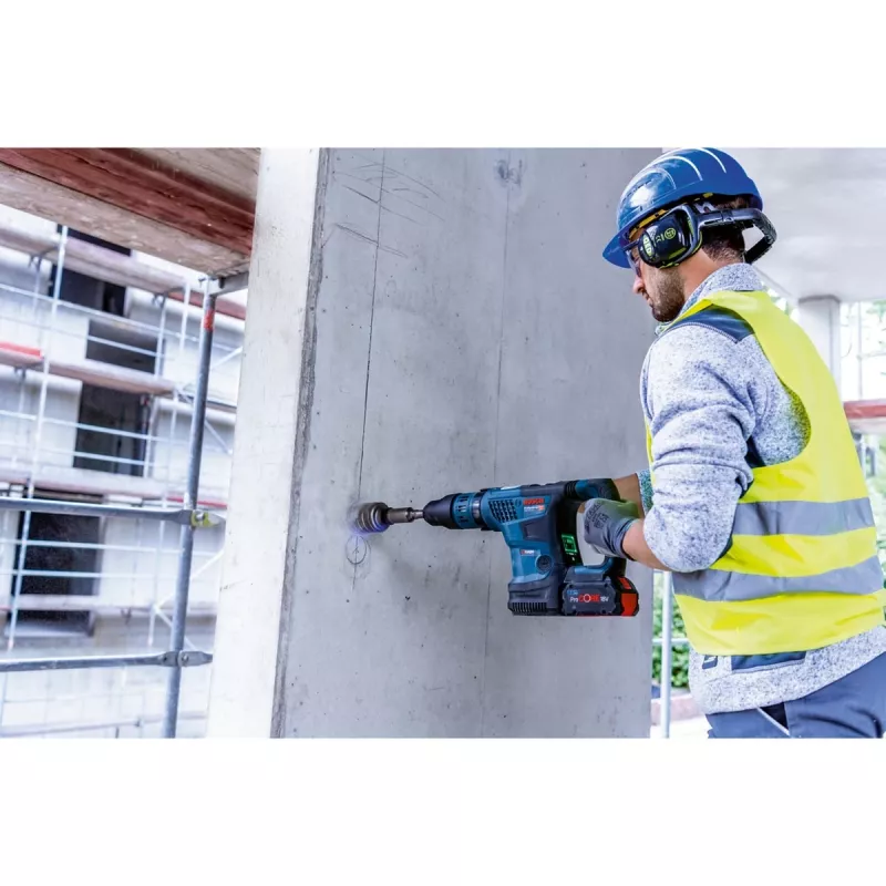 Bosch GBH 18V-36 C Professional akumuliatorinis perforatorius 500 RPM SDS Max 6,1 kg juoda, mėlyna