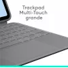 Logitech 920-012632 Pilka – Dėklas su klaviatūra ir valdymo kilimėliu, skirtas Apple iPad Air 11 colių (M2)