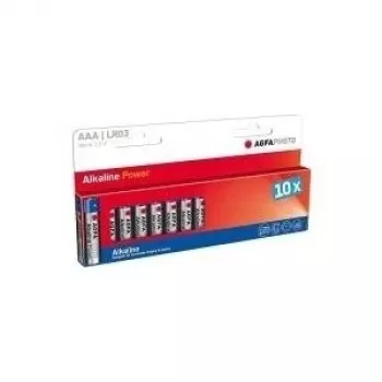 AGFAPHOTO AP MICRO BATT(10) L03 Šarminė AAA baterija, 10 vnt. (110803968)