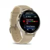 Garmin Venu 3S 41mm, prancūziškai pilka / švelnus auksas