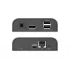 Digitus HDMI KVM IP imtuvas 4K/60Hz laidinis 200m