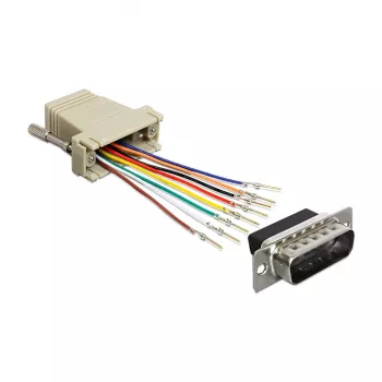 Keitiklis jungties DeLOCK 65432 Sub-D 15p į RJ45