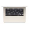 Nešiojamas kompiuteris Apple MacBook Air M4 38,9 cm (15,3 inch) 16 GB 512 GB SSD Wi-Fi 6E macOS Sequoia Smėlio spalvos