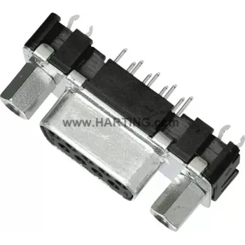 Harting 09 66 351 6513 Juodas jungiklis