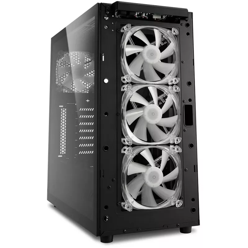Korpusas Sharkoon TG6M RGB Tower Black