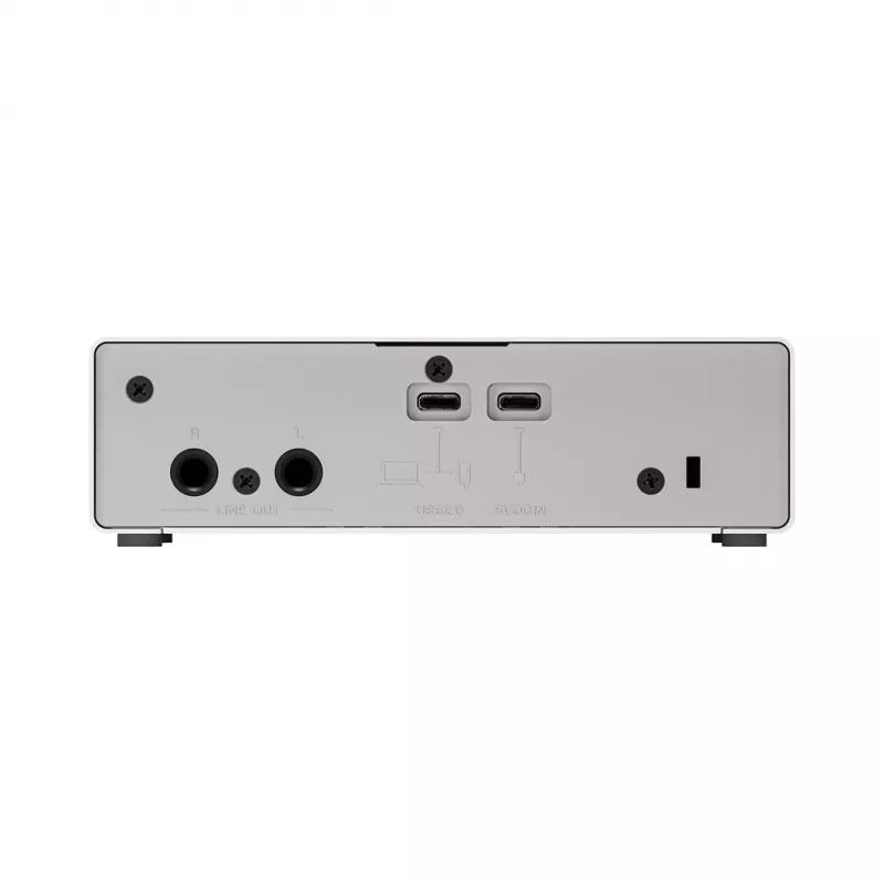 Garso sąsaja YAMAHA UR12MK3 White - kompaktiška 2 įėjimų / 2 išėjimų USB sąsaja