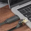 Unitek Y-SP02001B USB 2.0 – RJ-45 konsolės laidas, 1,8 m, juodas