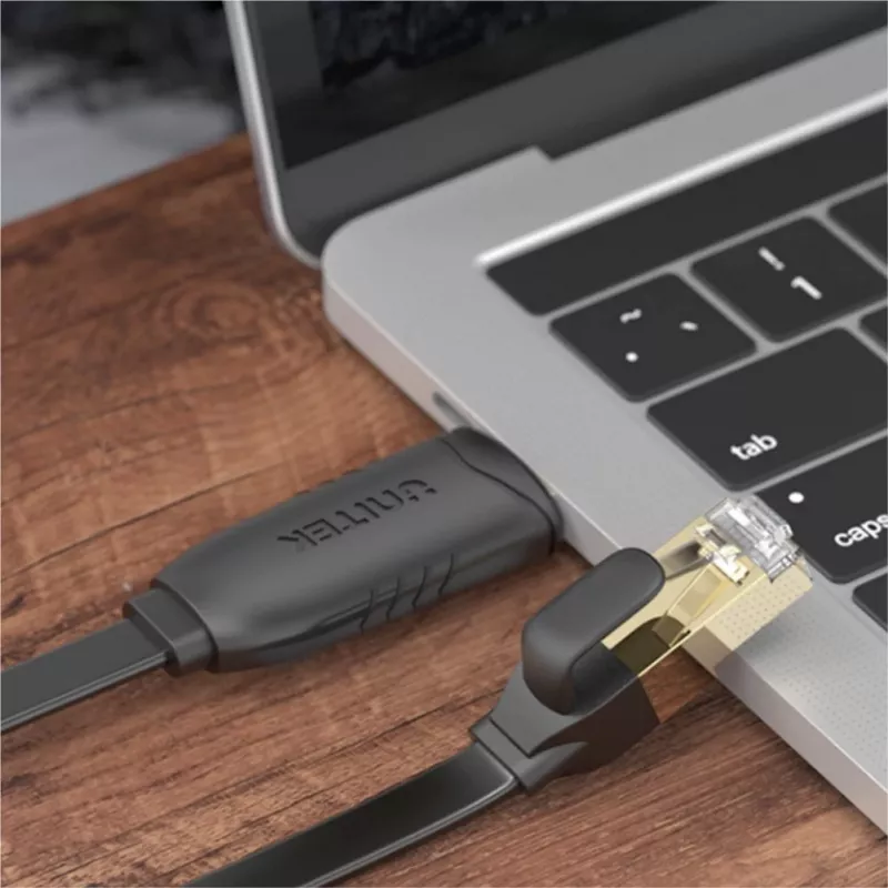 Unitek Y-SP02001B USB 2.0 – RJ-45 konsolės laidas, 1,8 m, juodas