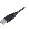USB 2.0 kabelis, USB-A kištukas > USB-B kištukas (juodas, 3,0 m)