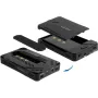 HDD/SSD korpusas DeLOCK 42020 juodas 2,5 colio USB Type-C 10 Gbit/s
