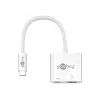 Goobay USB-C™ Multiport Adapter HDMI, baltas, 0.145 m