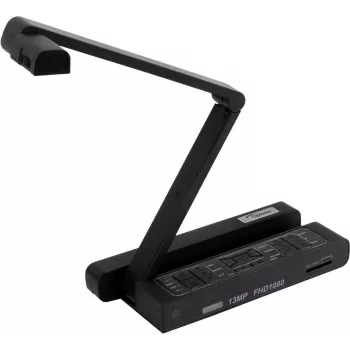 Optoma DC455 - Skaitmeninė dokumentų kamera - Spalvota - 13 000 000 pikselių - 1920 x 1080 - 1080p - Garsas - VGA, HDMI - USB 2.0 - DC 5 V