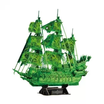 3D dėlionės modelis „Skrajojantis olandas“ šviečiantis tamsoje, CubicFun 306-T4041H