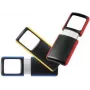 Didinamasis stiklas WEDO 271 741502 su LED apšvietimu, nešiojamas lauko lupa, raudonas