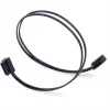 SATA kabelis Silverstone CP11 0,3 m juodas