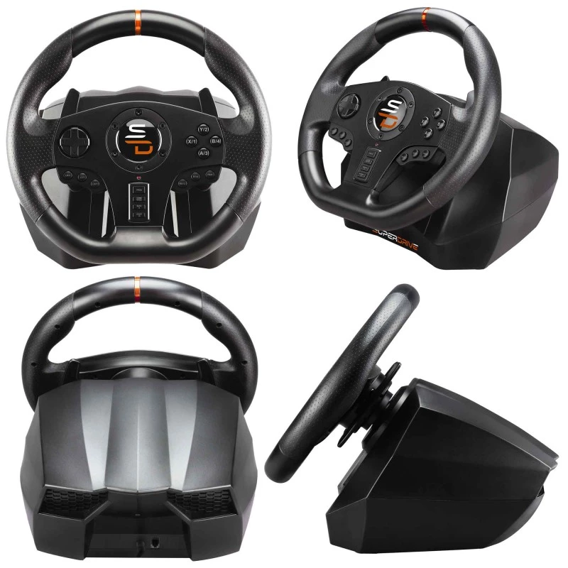 Subsonic SA5595-PC Gaming Vairas Juodas USB su Pedalais