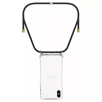 Dėklas Coros LOO005 iPhone XS Max 16,5 cm (6,5 colių) Juodas Peršviečiamas