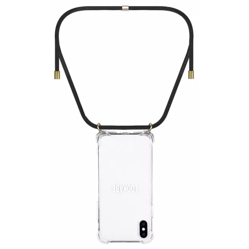Dėklas Coros LOO005 iPhone XS Max 16,5 cm (6,5 colių) Juodas Peršviečiamas