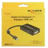 Laidas DeLOCK 0,16 m Mini DisplayPort → DisplayPort / HDMI / DVI-D adapteris