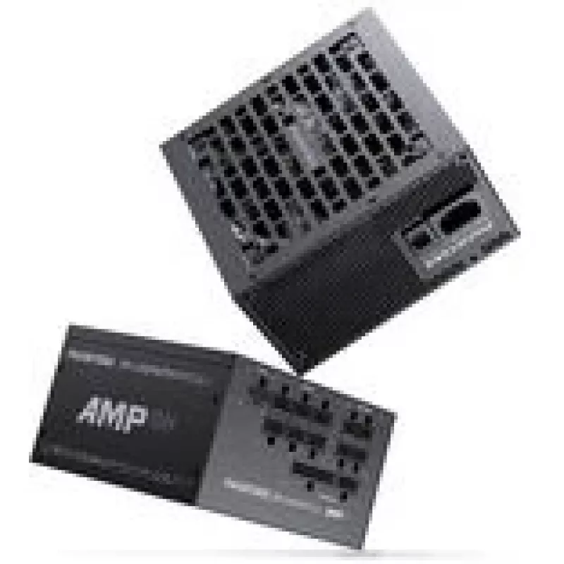 Phanteks AMP GH V2 1200W 80 PLUS Platinum maitinimo blokas, PCIe 5.1, ATX 3.1 - 1200 vatų, juodas (PH-P1200GH_BK02_EU)