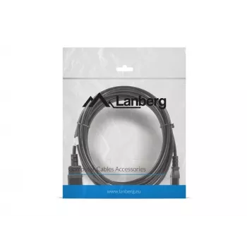Lanberg C13-C14 VDE 5 m maitinimo ilginimo laidas (ca-c13e-11cc-0050-bk)