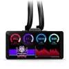 Phanteks Glacier One 360M25 LCD AiO skystas aušinimas, 6 colių ekranas - 360 mm, juoda