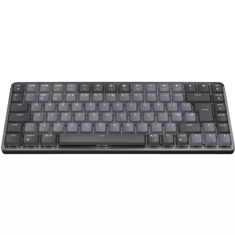 Logitech MX Mechanical Mini belaidė apšviesta klaviatūra, grafitas, UK, EMEA (920-010779)