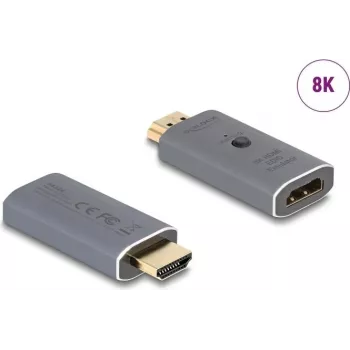 HDMI lyties keitiklis DeLOCK 64324 HDMI į HDMI antracito