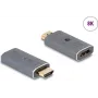 Delock 64324 HDMI EDID emuliatorius 8K, antracitinis