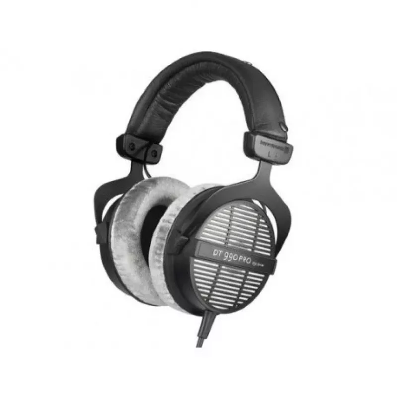 Studijinės ausinės Beyerdynamic DT 990 PRO 250 Ω – atviros, laidinės, 3 m kabelis, 96 dB, 5–35 kHz
