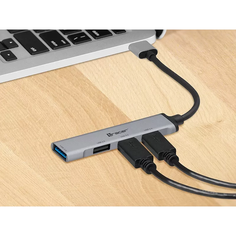 USB Hub Tracer 3.0 H41, 4 prievadai