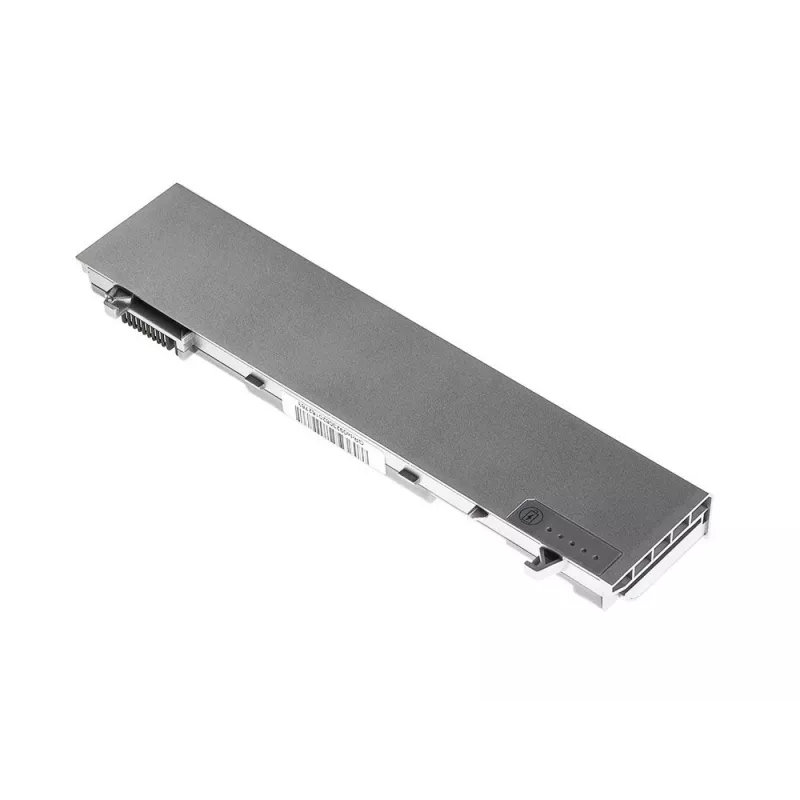 Nešiojamojo kompiuterio baterija Green Cell DE09, skirta DELL Latitude E6400 E6410 E6500, Li‑Jonų 4400 mAh, 11,1 V, 6 elementų, sidabrinė