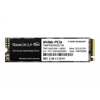 Team Group MP33 SSD 256 GB vidinis M.2 2280 PCIe 3.0 x4 (NVMe)