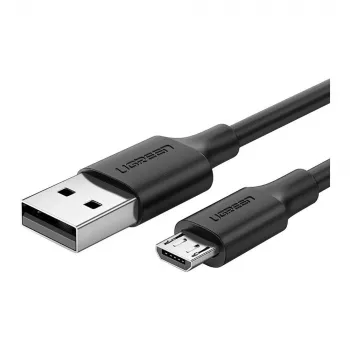 Ugreen 60137 USB 2.0 laidas 1,5 m USB A – Micro-USB A juodas