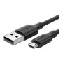 Ugreen 60137 USB 2.0 laidas 1,5 m USB A – Micro-USB A juodas