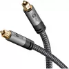 Plus Toslink laidas (juodas/sidabrinis, 5 m)