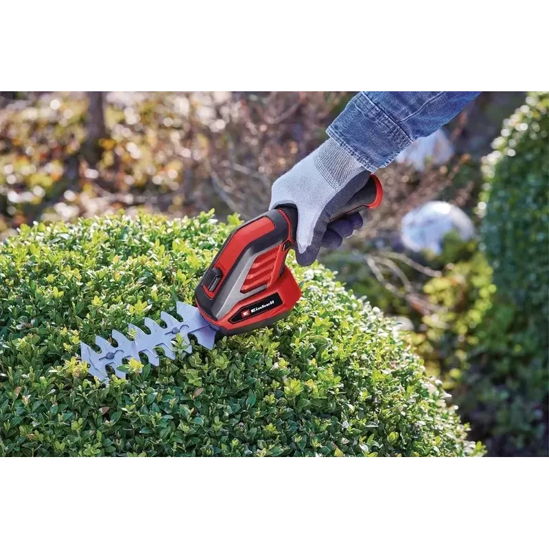 Belaidės žoliapjovės-žirklių komplektas Einhell GC-CG 3,6/70 Li WT 11 cm 3.6 V Ličio jonų Mėlyna Juoda