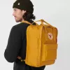Kuprinė Fjällräven Kanken Laptop 13 colių – miesto kasdienė kuprinė, geltona, 250×160×350 mm, poliamidas/PP/vinilas