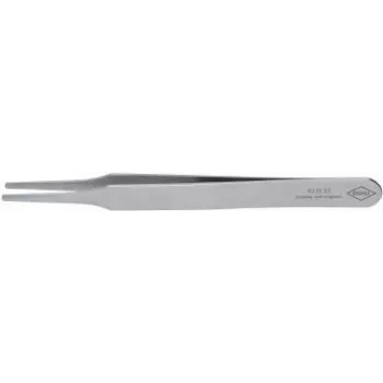 Knipex 92 52 23 preciziniai pincetai plokščiai apvalūs 120 mm