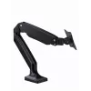 Monitorio laikiklis GEMBIRD MA-DA1-03 17–35 colių ekranams, 10 kg, VESA 75x75–100x100, spaustuvas/per angą, juodas