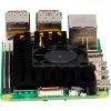 Joy-IT RB-heatsink5 šilumos šalinimo rinkinys juodas (RB-heatsink5)