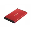 NATEC HDD korpusas RHINO GO (USB 3.0, 2.5 inch, raudonas)