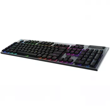 Logitech G G915 X LIGHTSPEED klaviatūra, žaidimų, USB, RF belaidė, Bluetooth, QWERTY US International, juoda